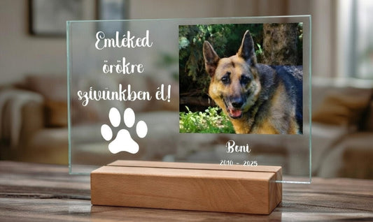 Kisállat emléktábla