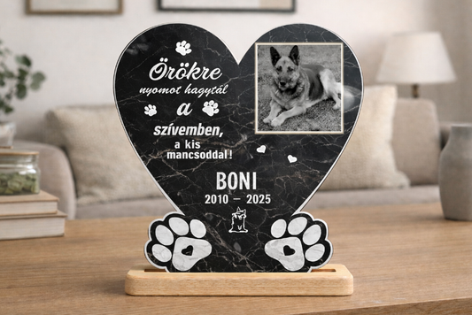 Kisállat emléktábla